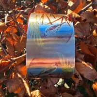 Snow Bunting Cuff Bracelet Wide thumbnail