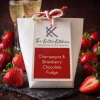 Champagne and Strawberry White Chocolate Fudge thumbnail