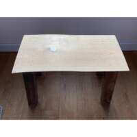 Wooden Occasional Table With Inset thumbnail