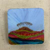 Trees on a Hill Brooch thumbnail
