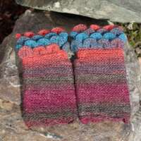 Twilight Crochet Fingerless Gloves thumbnail