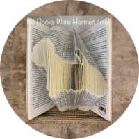 Westie Book Sculpture thumbnail