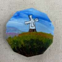 Windmill Brooch thumbnail