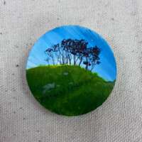 Windswept Trees Brooch thumbnail