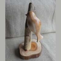 Yew Wood Bird Sculpture thumbnail